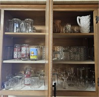 CONTENTS OF 3 TOP CABINETS