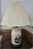 3 VARIOUS TABLE LAMPS WITH DUCKS