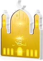 Mosque-Shaped Ramadan Acrylic Lantern Lights  LED