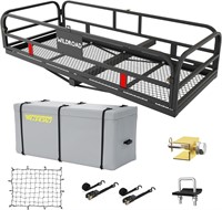 Hitch Cargo Carrier 500 LBS  60 x 24 x 14  Extras