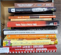 BOX OF 14 ASSORTED COOKBOOKS