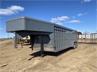 GOOSENECK STOCK TRAILER