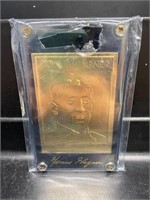 Honus Wagner Gold Card