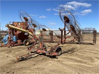 10 WHEEL HAY RAKE