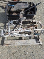 Honda 400 Quad Frame & Box Of Parts