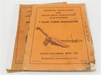 Vintage Allis-Chalmers Tractor Manuals