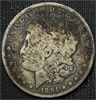 1891-O Morgan Dollar