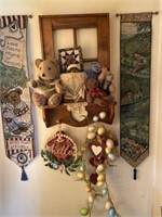 Bears and wall decor