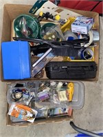 SPRINKLERS, HOSE NOZZLES AND TOOL LOT