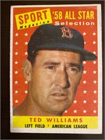 Ted Williams 1958 A.S 129
