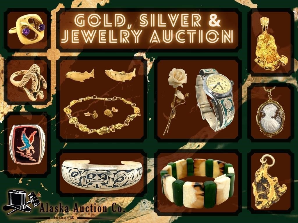 Gold, Silver & Jewelry Auction, April 25th