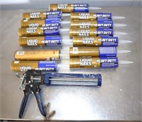 13 tubes heavy duty Liquid Nails new/unused