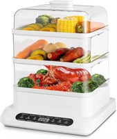 $70  Pukomc 3 Tier Food Steamer  16QT  800W