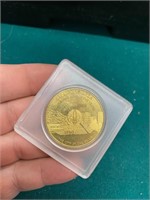 1965 Gallilopis Illinois Area Gold Coin 175th Anny