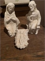 Ceramic nativity set