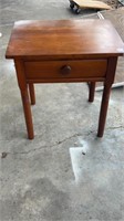 Early Cherry One Drawer Stand