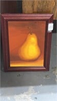 Oil on Canvas of Pear