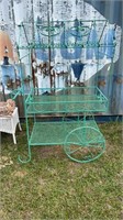 Large Canopy Flower Cart