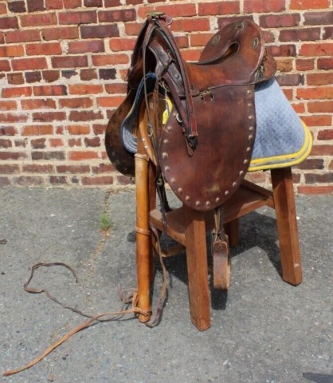 US Calvary 12" leather Saddle M1928