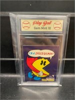1982 Pac-Man Sticker Graded 10
