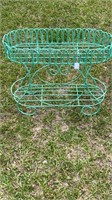 Oval Wrought Iron Planter