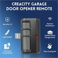 NEW 2PK Garage Door Openers Universal, Visor Clip