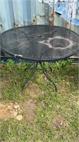 Wrought Iron Patio Table