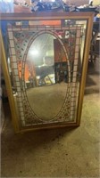 Decorative mirror small crack