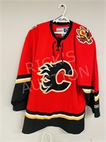 NHL Flames jersey, size mens XL