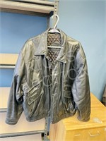 Moores men's leather jacket - XXL