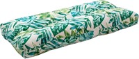 FUNHOME Outdoor Bench Cushion 42x18 Inch-Palm Leaf