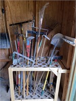 CONTENTS OF TOOL RACK