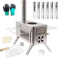 $169  Fitinhot Tent Stove  Camping Wood Stove