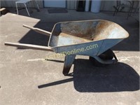 Steel Tub Wheelbarrow