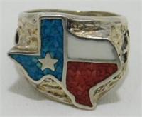 Vintage Gordon & Smith Signed Texas Ring - Size
