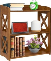 $58  Natural Wood 3 Tier Bookcase  Bedroom/Office