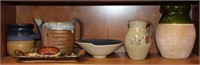 7pc Collection signed pottery
