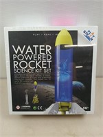 Water powered rocket science kit set