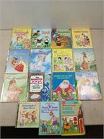 12 a Little Golden books, other kids books