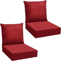 $109  Patelai Outdoor Cushions Set 24x24 (Red)