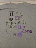 12 ct Bright Ideas t-shirts size large