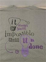 12 ct bright ideas t-shirts size S-M