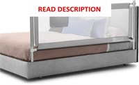 $50  BABY JOY Bed Rail  77' Adjustable (Gray)
