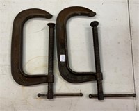 (2) 8" C-Clamps