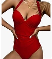 New (Size XL) Womens One Piece Swimsuit 2024 High