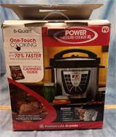 New 6qt Power Pressure Cooker