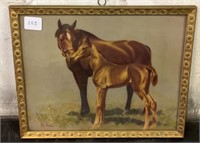 Mare & Foal 'The Secret' by CW Anderson 8" x 10"