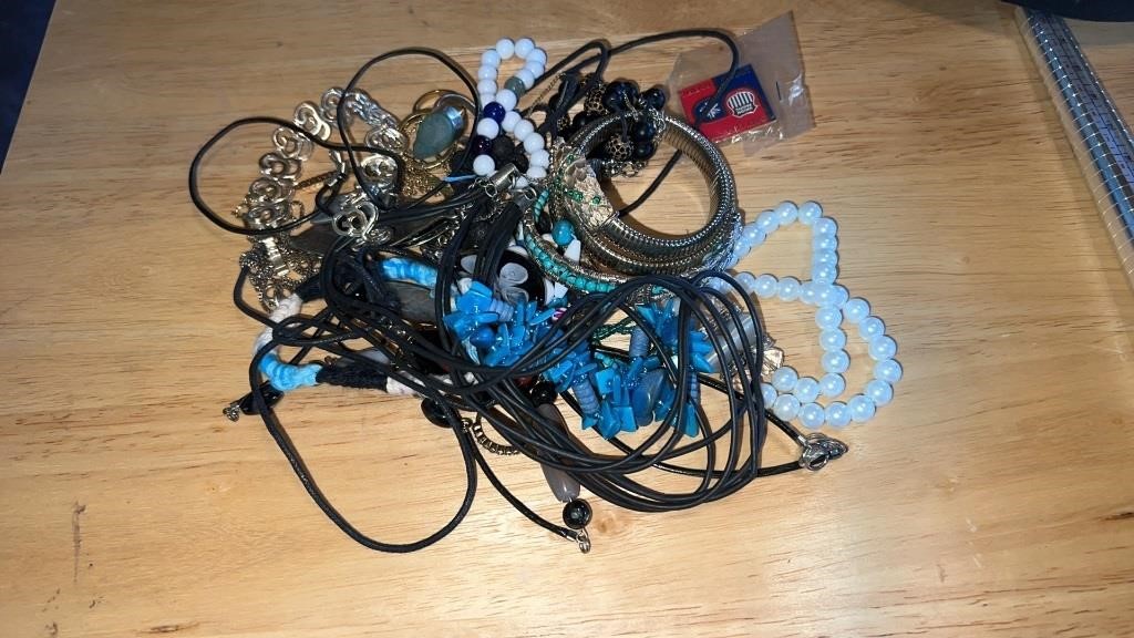 Bag of Jewelry, Rings, Bracelets & Necklaces