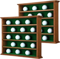 $38  2 Pcs 5-Tier Golf Ball Display Wall Cabinets