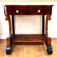 Vintage empire foyer table